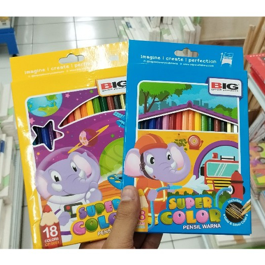 

PENSIL WARNA BIG CP-5003 18 WARNA PANJANG