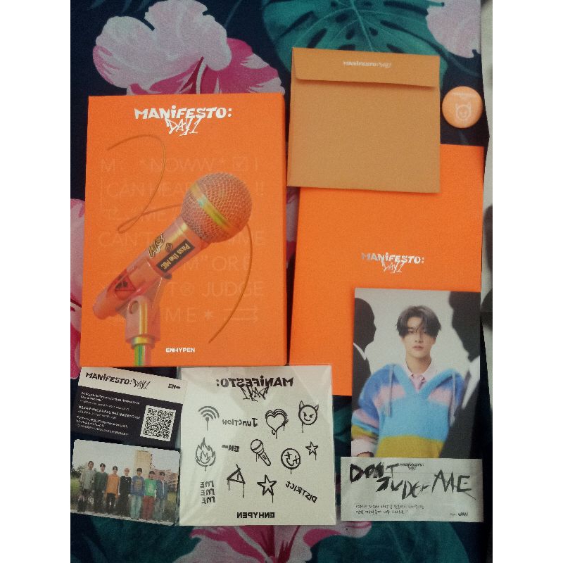 album enhypen manifesto pc official jungwon heesung jake jay sunghoon sunoo riki