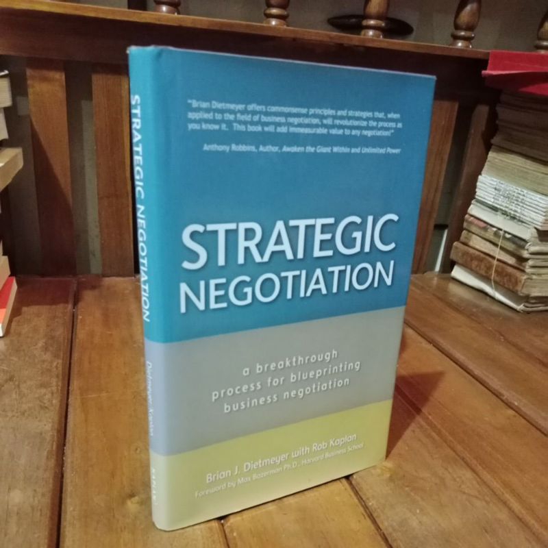 STRATEGIC NEGOTIATION - DIETMEYER KAPLAN