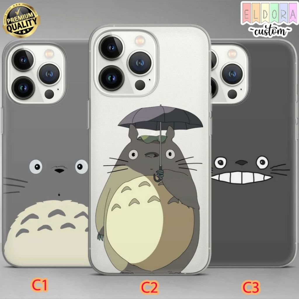[SOFTCASE] Totoro Case Xiaomi Redmi A3 A2 A1 Note 13 Pro Note 13 Note 12 Pro Note 12 Note 11 Pro Not
