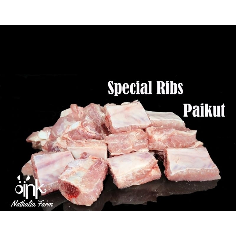 

iga spesial special paikut baikut babi organik 300 gram