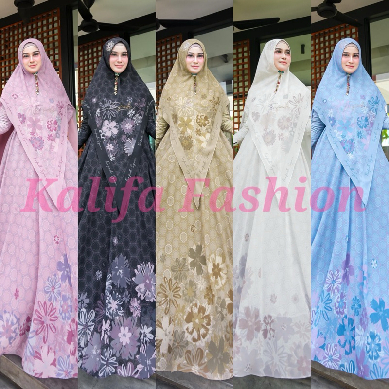 SHAZA SERIES BY FARFADH SYARI / GAMIS SET SYARI / GAMIS PESTA MEWAH / DRESS MUSLIMAH / GAMIS BRANDED