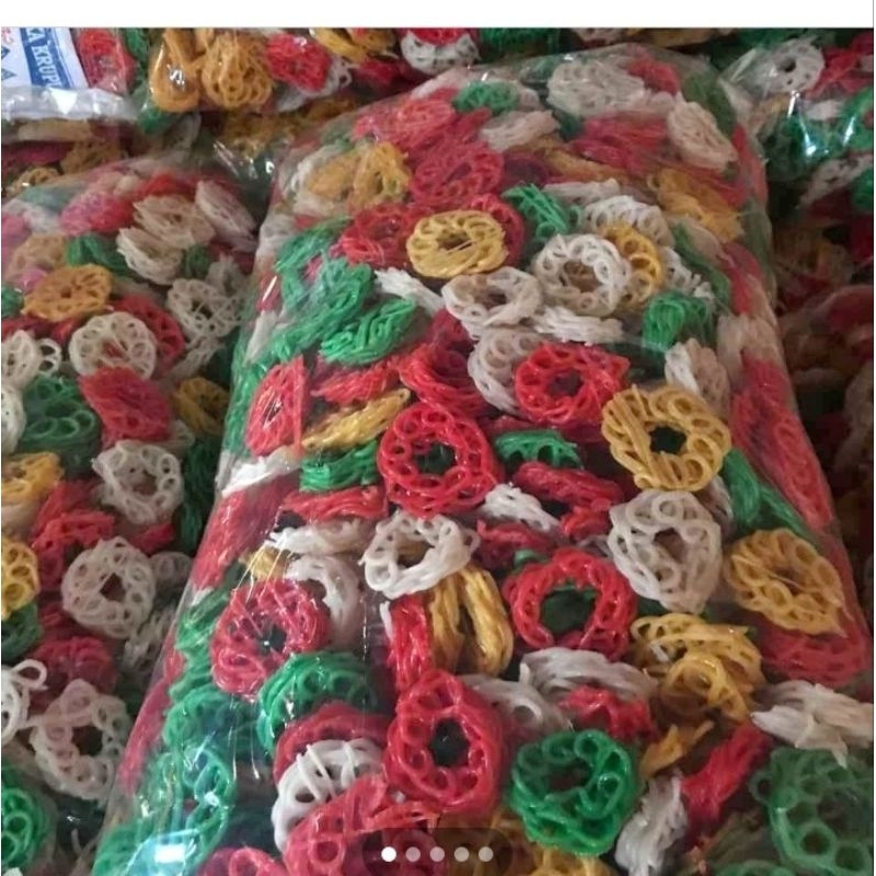 

kropok mentah madora warna warni