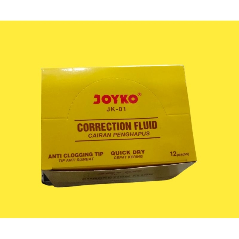 

CORRECTION FLUID TIPE X JOYKO - 01 ORIGINAL