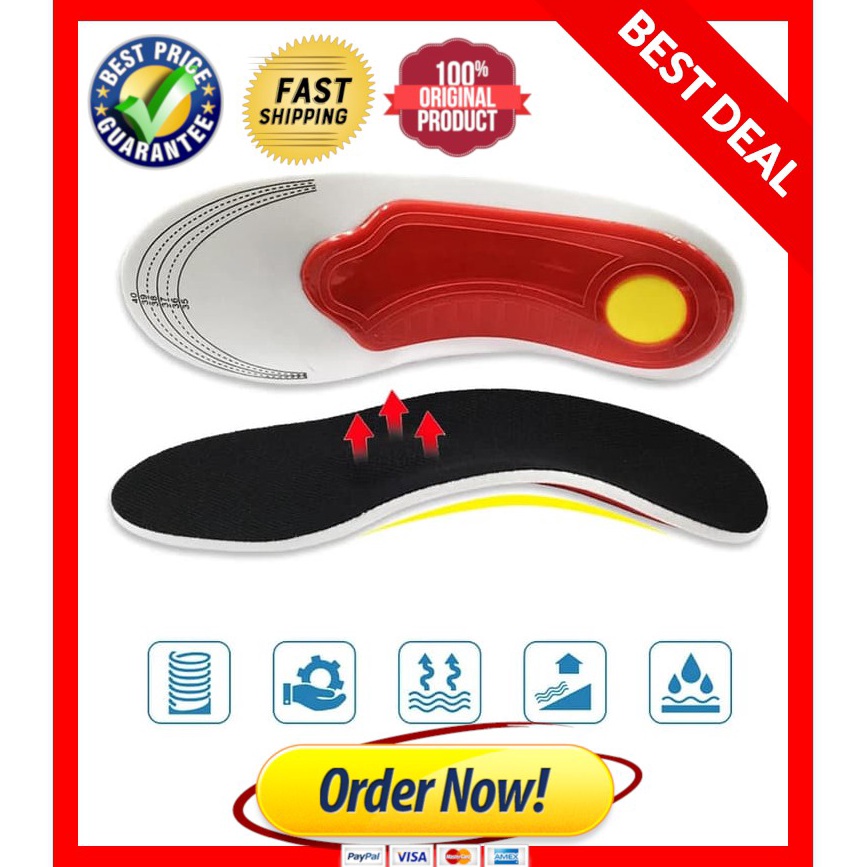 BONANZA Terapi Arch Support insole medial arch support for flat foot CUSHION