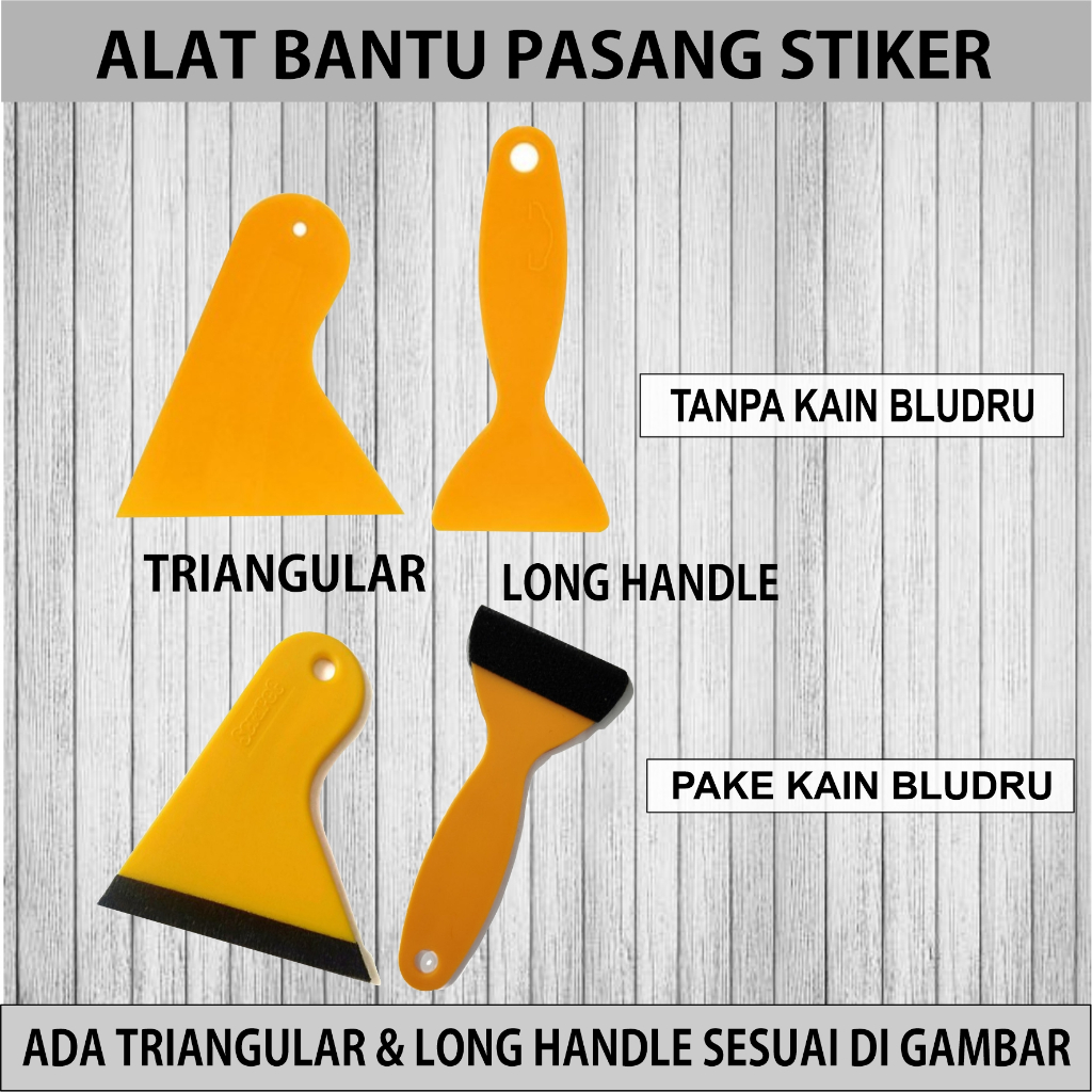 ALAT BANTU PASANG STIKER RAKEL SCRAPER KAPE / ALAT PASANG DAN LEPAS STIKER KAPE SCRAPER RAKEL