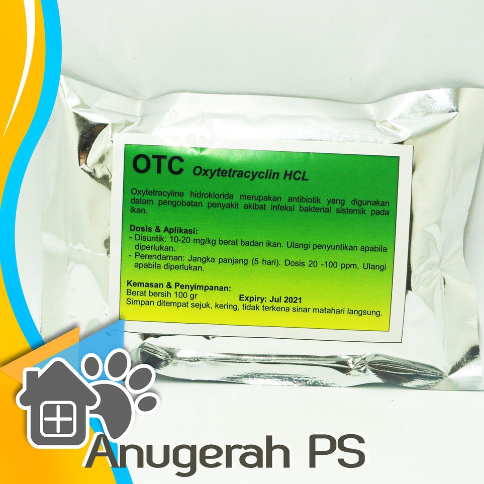 Antibiotik Ikan Oxytetracyclin OTC