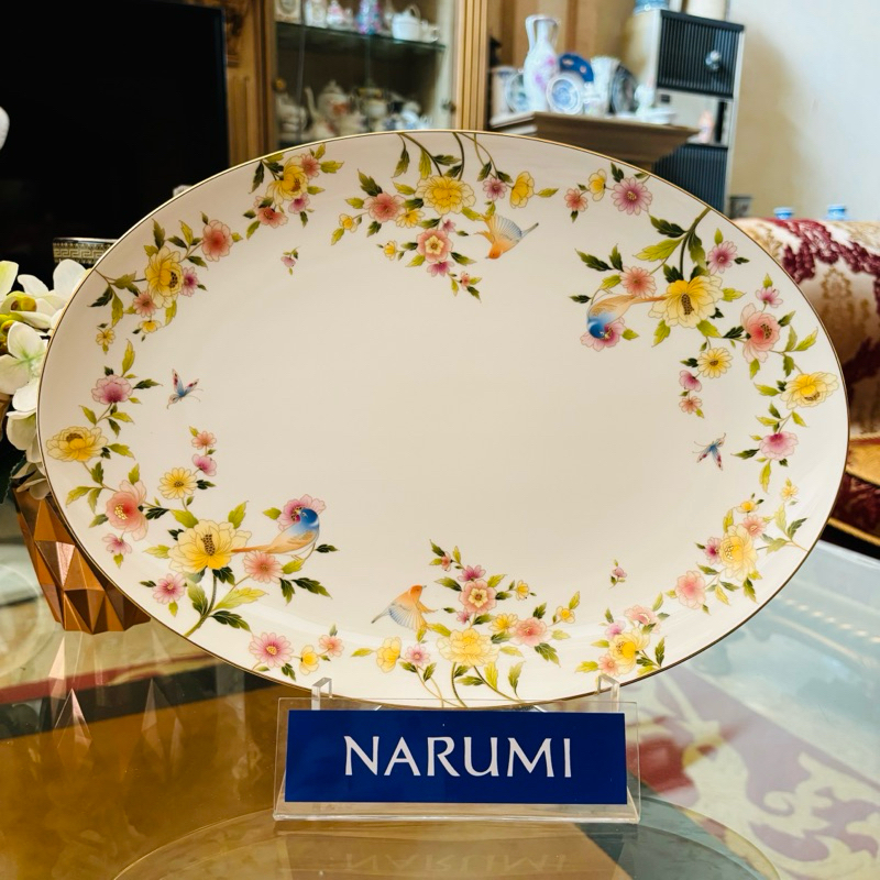 Piring Saji Plate Serving Narumi Ramage Mewah Cantik