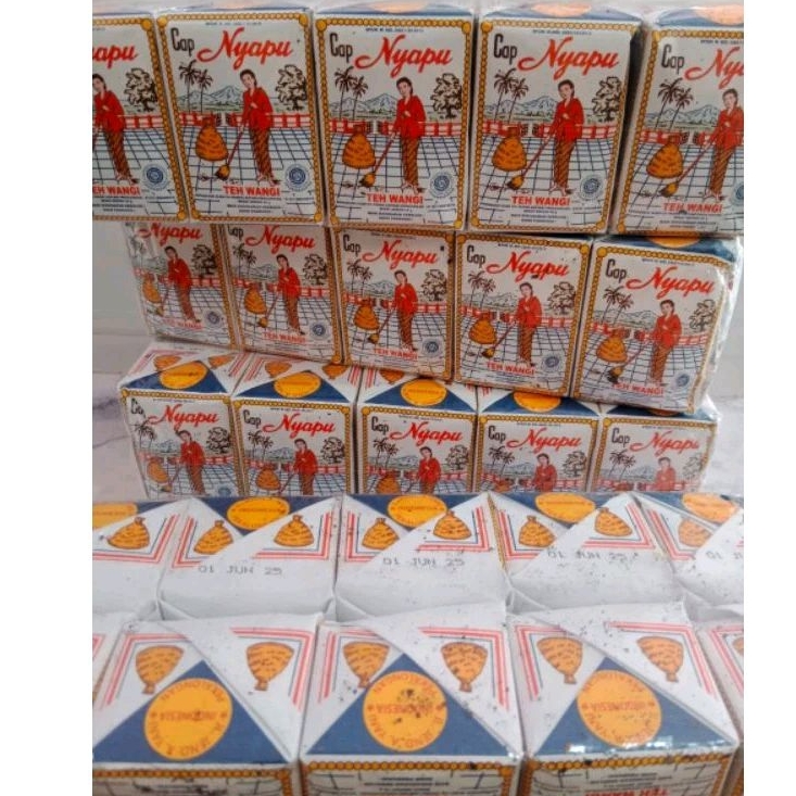 

(1pack isi 10biji) Teh Nyapu | teh tubruk wangi bunga melati