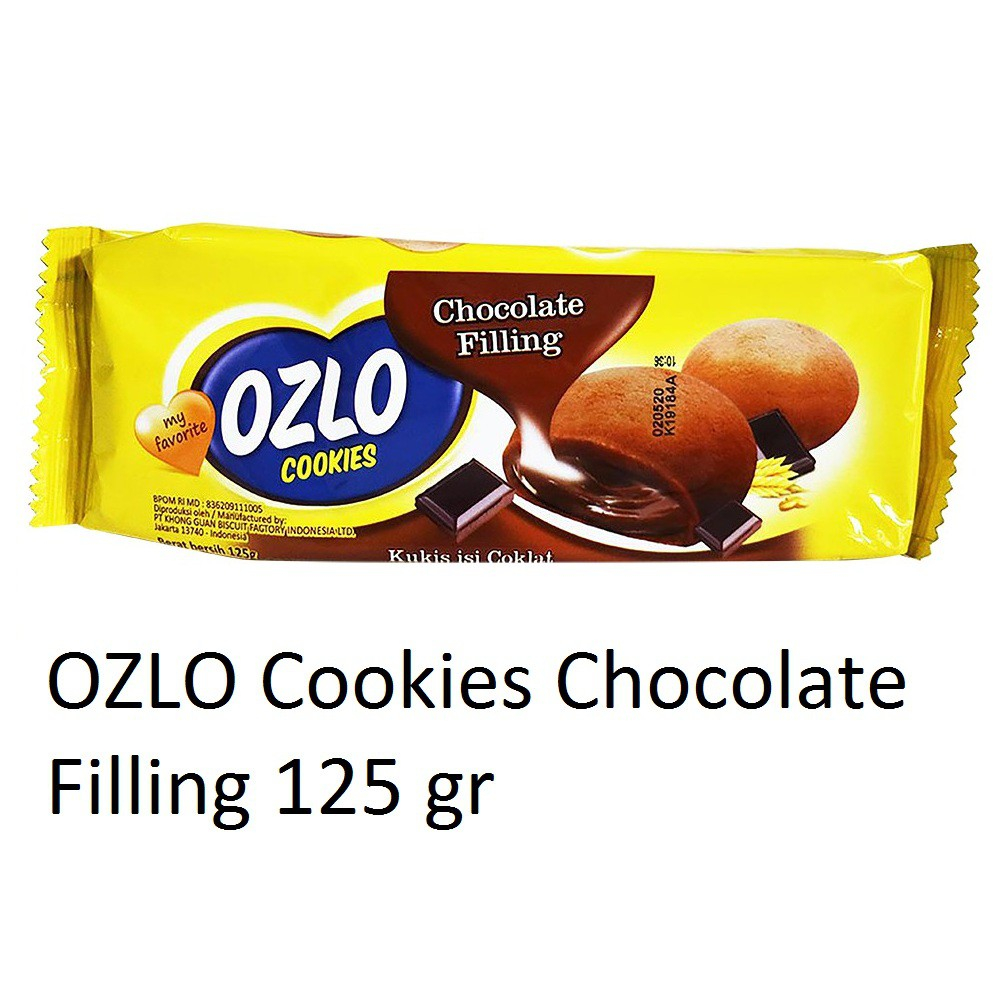 

Khong Guan OZLO Chocolate Filling Cookies 125 gr