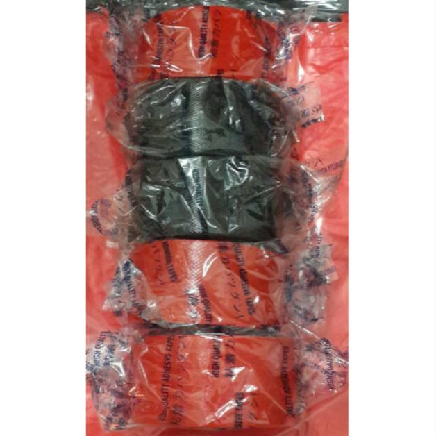 FLASH SALE Lakban Kain MerahHitam 2inci Merk Lucky Tape