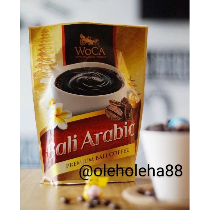 

WOCA PREMIUM BALI ARABICA COFFEE POWDER 20 SACHETS HALAL