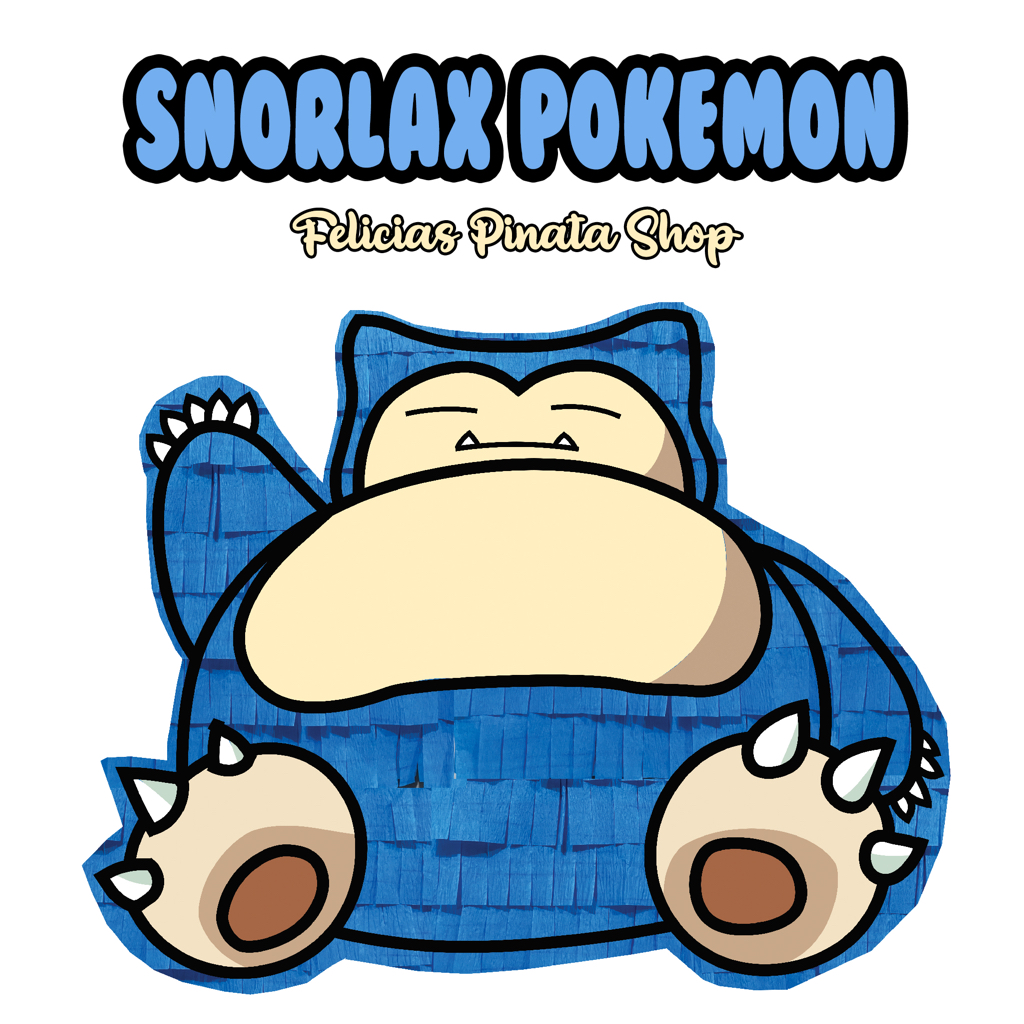 Snorlax Pokemon Pinata Ulang Tahun Jumbo