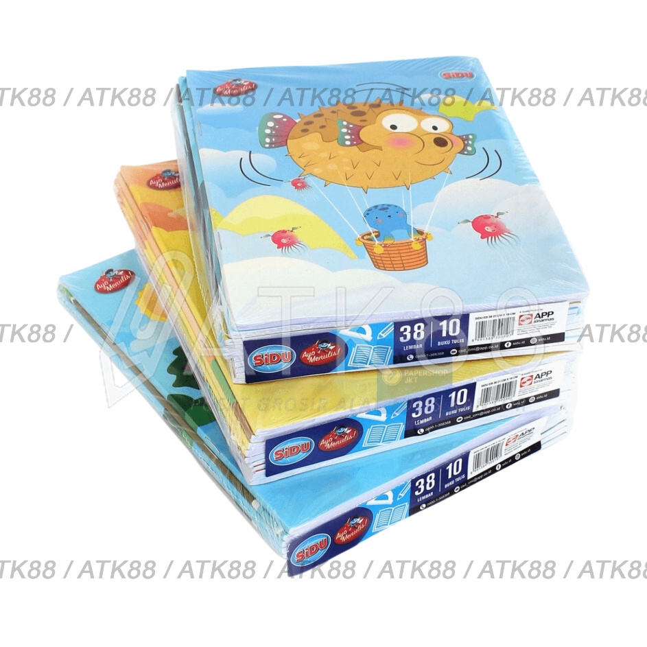 

Super Oke Buku Tulis SIDU Sinar Dunia 38 Lembar Pak isi 1 Buku