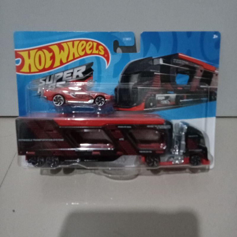 tall order hauler hotwheels super rigs vehicle