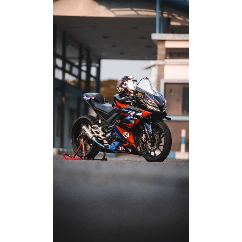Knalpot racing 3 4 suara XTHREE new model type shark r15v3 r15v4 r15v2 CBR150R cb150r gsx vixion mt1
