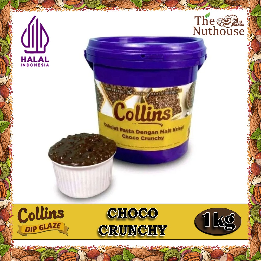 

Collins Choco Crunchy / Selai Coklat Crunchy 1kg