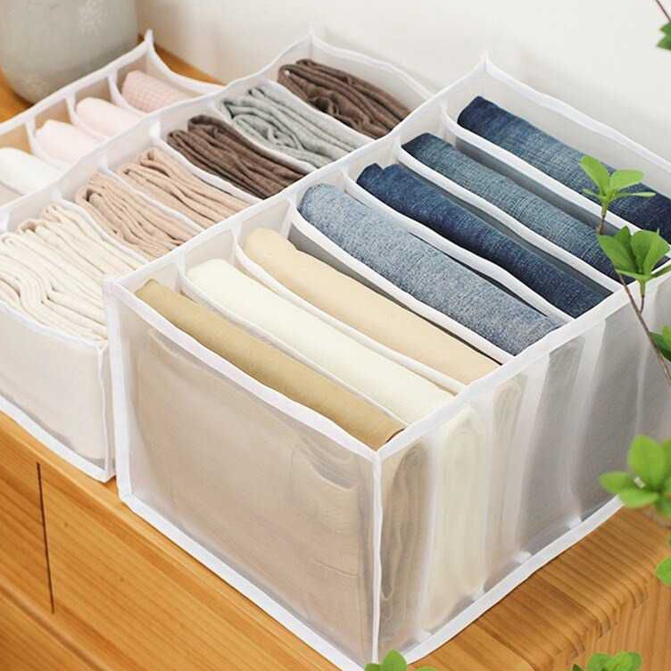 Storage Box Organizer Lemari pakaian Kotak Sekat Laci Underwear Organizer