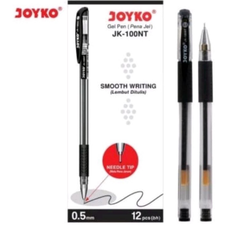 

Pulpen Gell Joyko Jk1Jk1NT 5mm 1pak12pcs