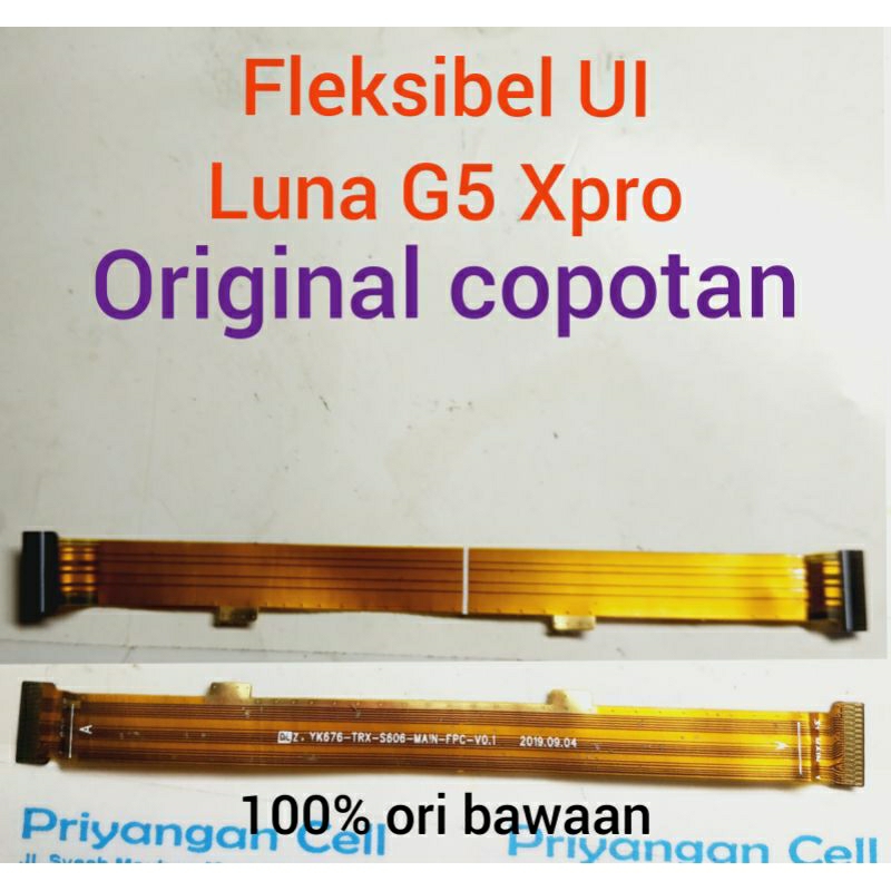 fleksibel cas / flexible ui / fleksibel bot Luna G5 Xpro ori copotan