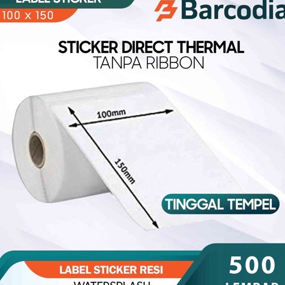 

Kes Label Barcode Stiker Thermal 1x15 mm ISI 5PCS