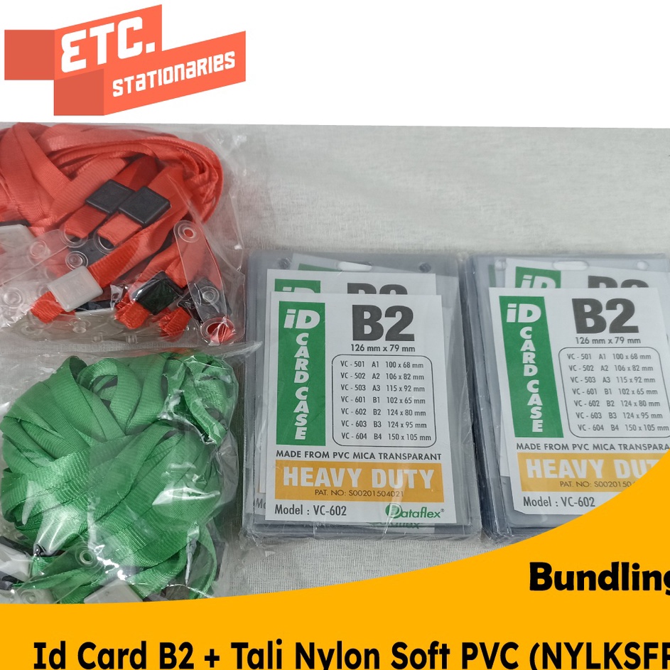 

Stock Banyak Paket Bundling Id Card B2 Tali Nylon Soft PVC NYLKSFP