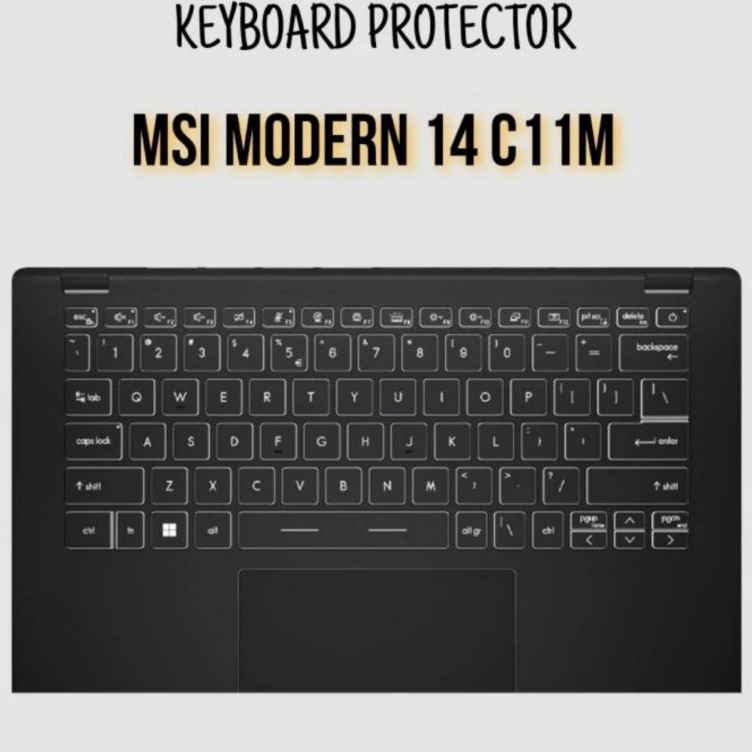 Essential Keyboard protector MSI Modern 14 C11M C5M