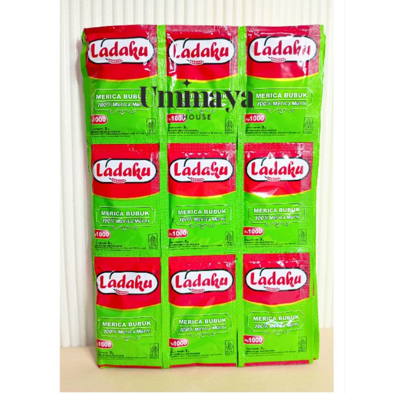 

Ladaku Merica Bubuk Renceng 10 sachet × 3 gr