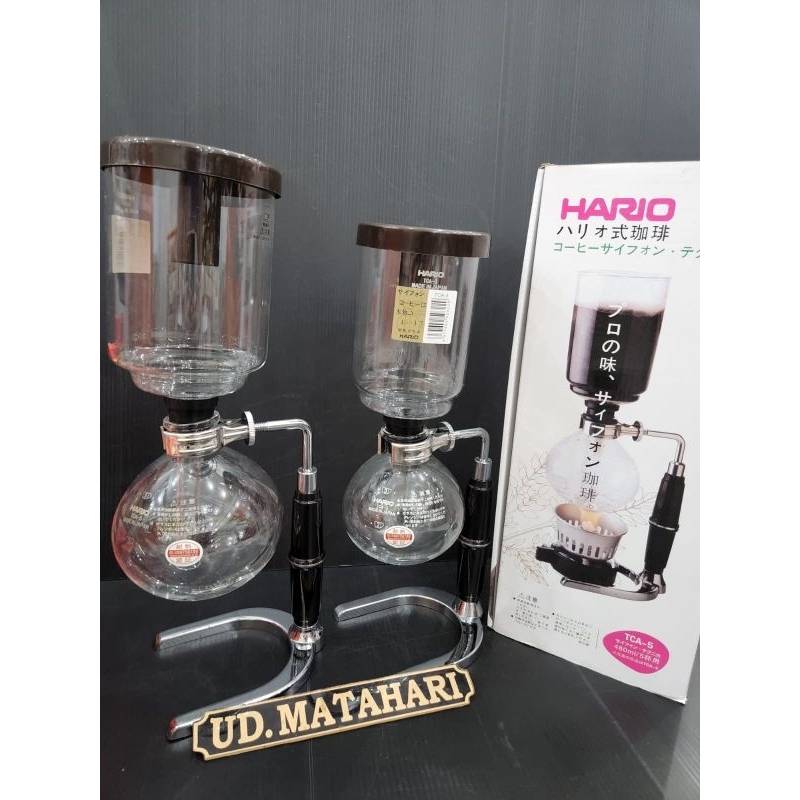 Hario TCA-5 Dan TCA-3 Syphon Technica