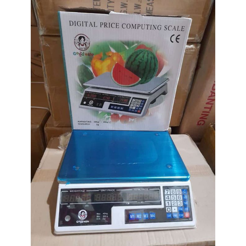 TIMBANGAN DIGITAL BUAH 40KG/ TIMBANGAN BUAH 40KG