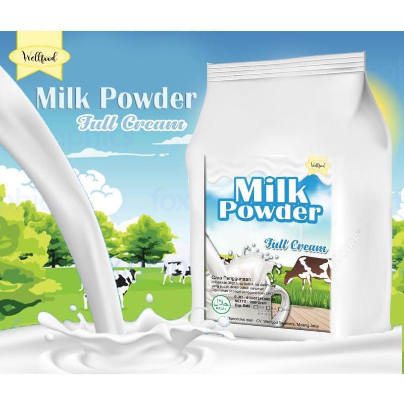 COD - Susu Bubuk Full Cream | Khusus Minuman | Pengganti Susu UHT - 1KG