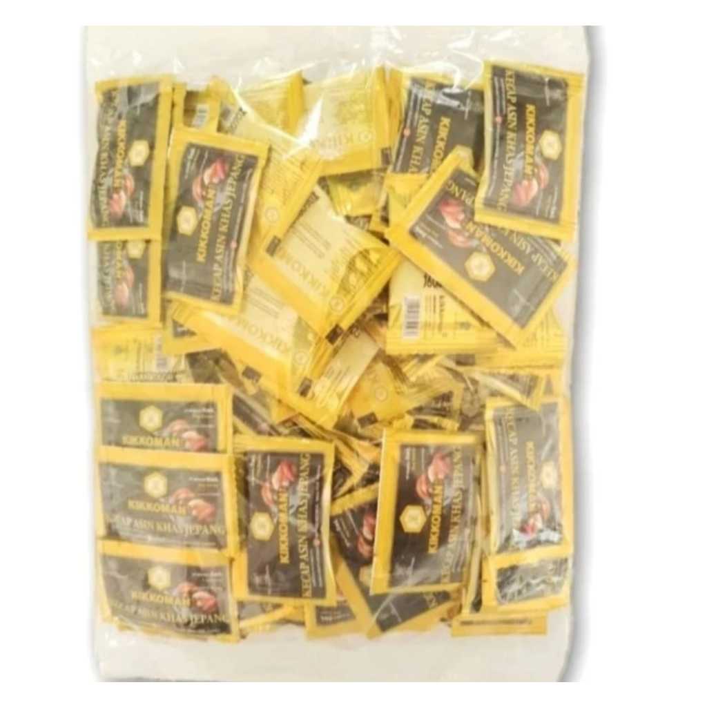 

KIKKOMAN SHOYU HALAL 5ml | Kecap Asin Khas Jepang Sachet 100pcs