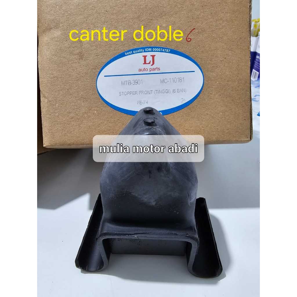 Karet bantalan per stopper depan canter ps125 LJ