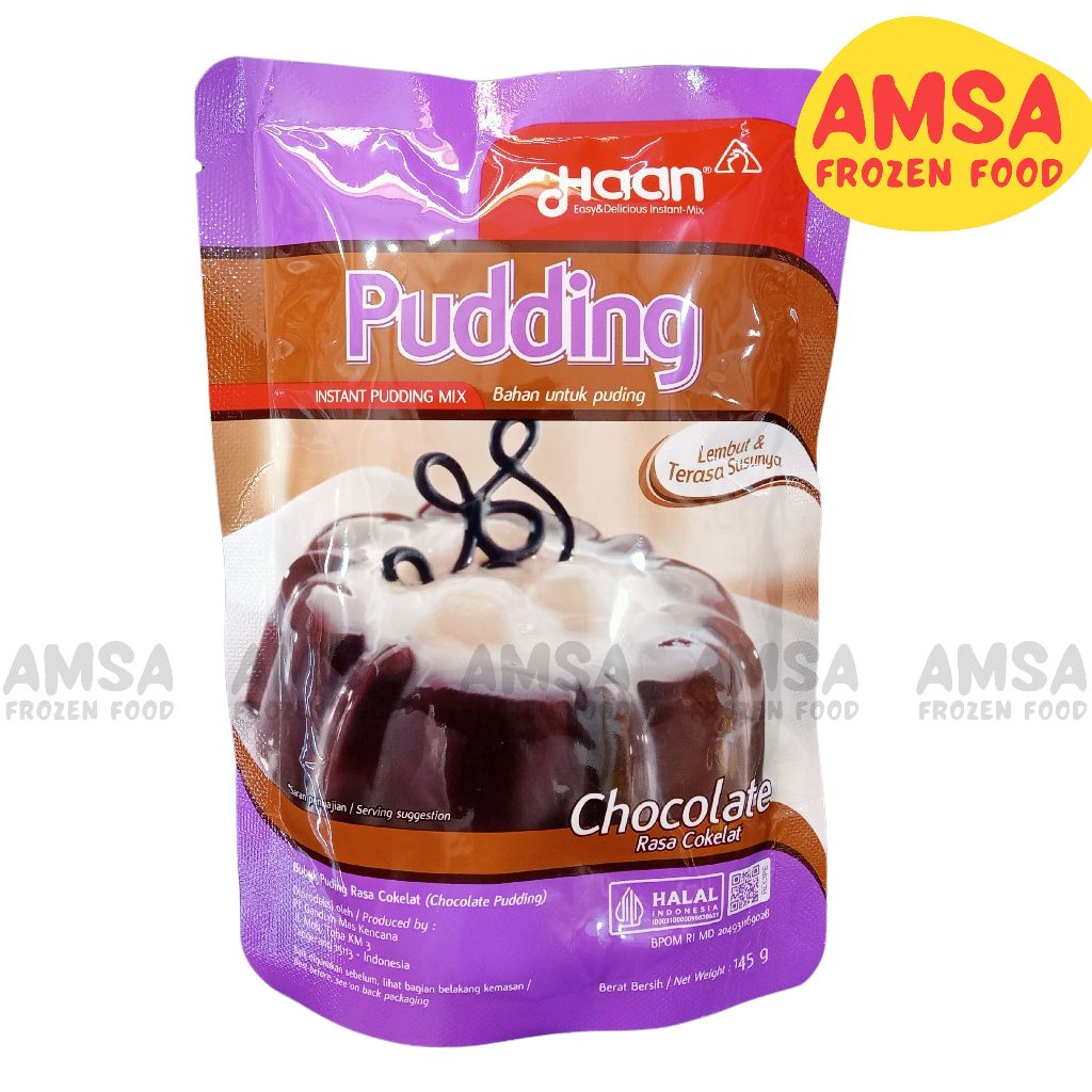 

HAAN PUDDING CHOCOLATE Premix Instant 145gr