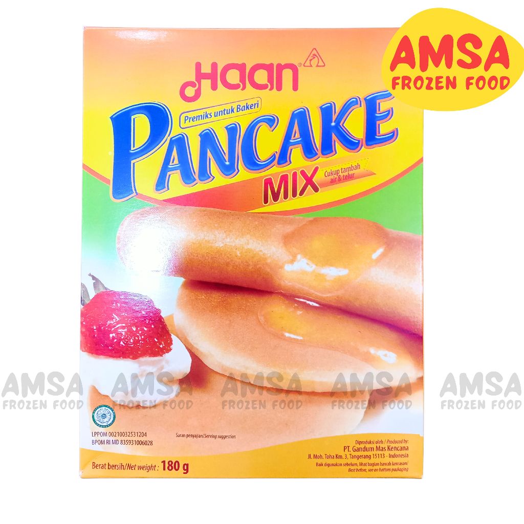 

HAAN MIX VANILLA PANCAKE 180 GR