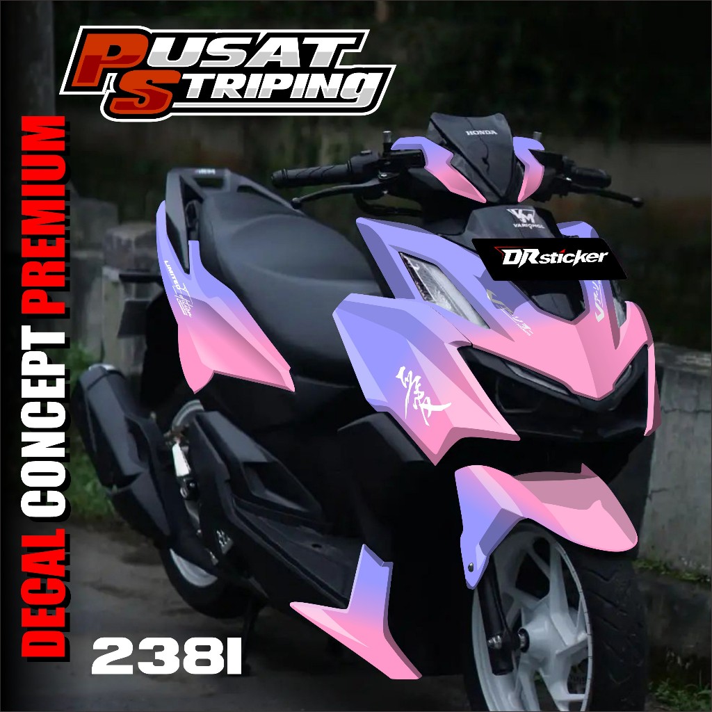 Stiker Vario New 160 Cbs 2022 Decal Honda Vario New 160 CBS Decal Stiker Full body