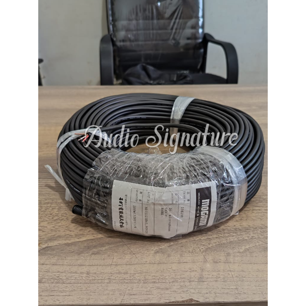 Kabel Microphone Mogami 2582 Original Japan Full Tembaga 100 Meter
