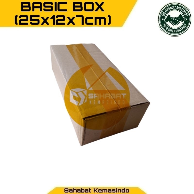 

25x12x7cm Kardus Kecil Kardus Packing Online Shop