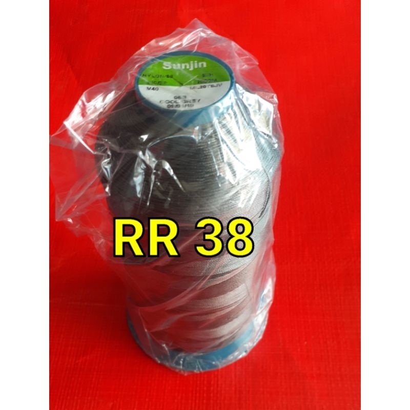 benang jahit nylon sunjin M40 210/ 3 2000,meter benang jahit nylon sunjin sangat kuat benang jahit n