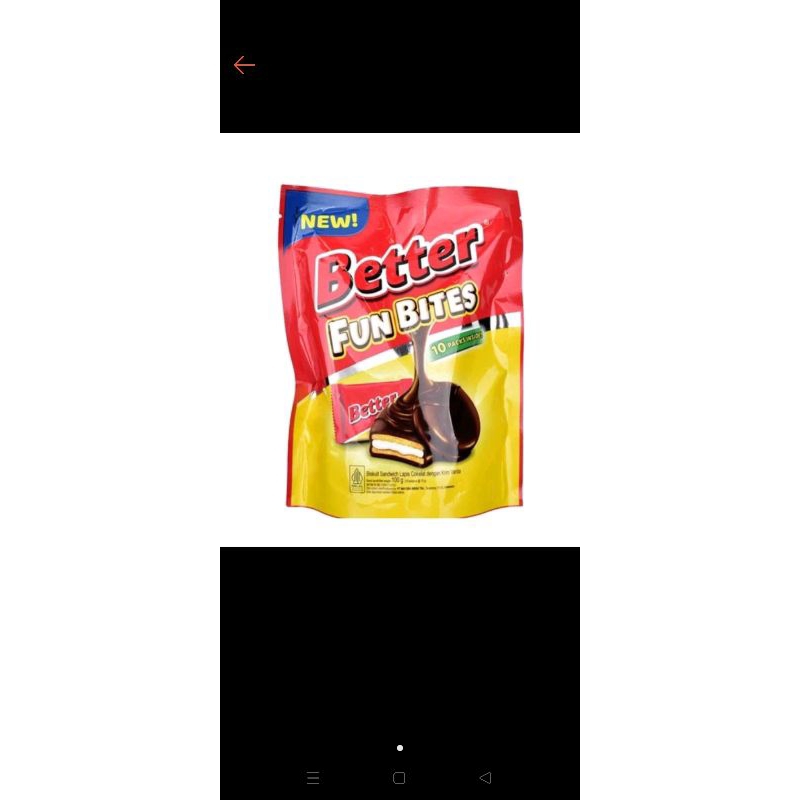 

Betteer fun bites isi 10 pack