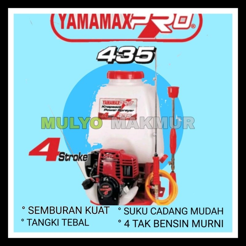 MESIN SPRAYER SEMPROT HAMA 4 TAK YAMAMAX PRO