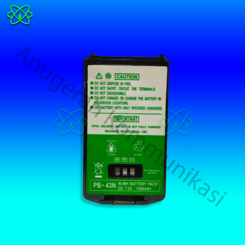 BATERAI HT KENWOOD PB-43N BATTERY HT KENWOOD PB 43N PB43N