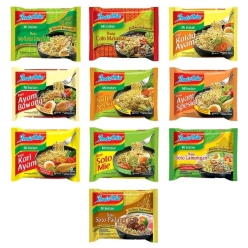 

Indomie kuah All Variant