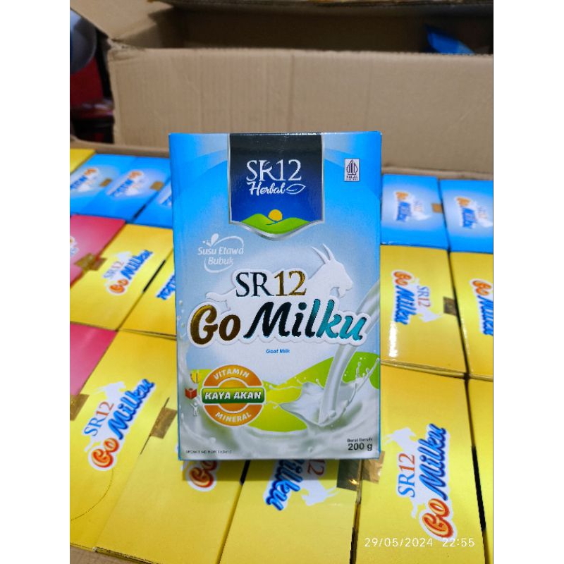 

GoMilku Susu Kambing Etawa SR12 Original 200gr