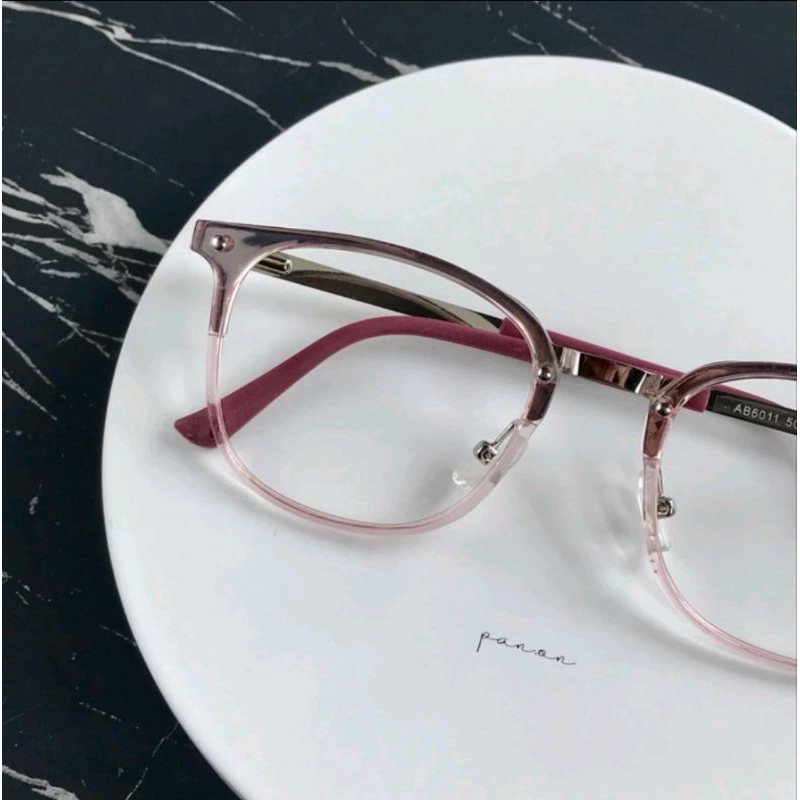 Frame Kacamata Kotak Square Pria Wanita Oliver | Frame Kacamata Minus 6011