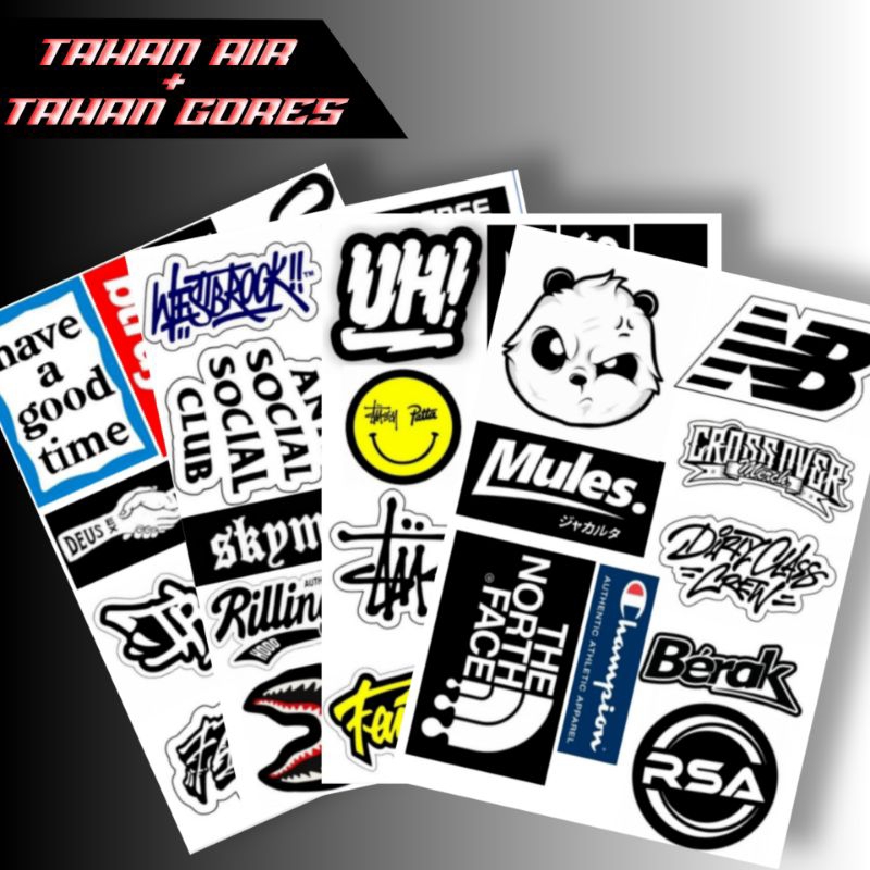 

STIKER HELM GITAR HP DLL| STIKER UKURAN BESAR| STIKER BAHAN VINYL ANTI AIR DAN TAHAN TERHADAP GORESAN| STIKER BRAND DISTRO