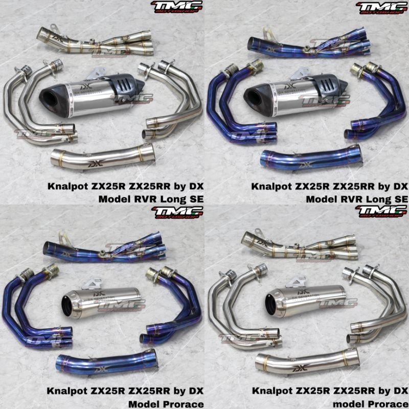 Knalpot ZX25 ZX25R ZX25RR by DX Generation