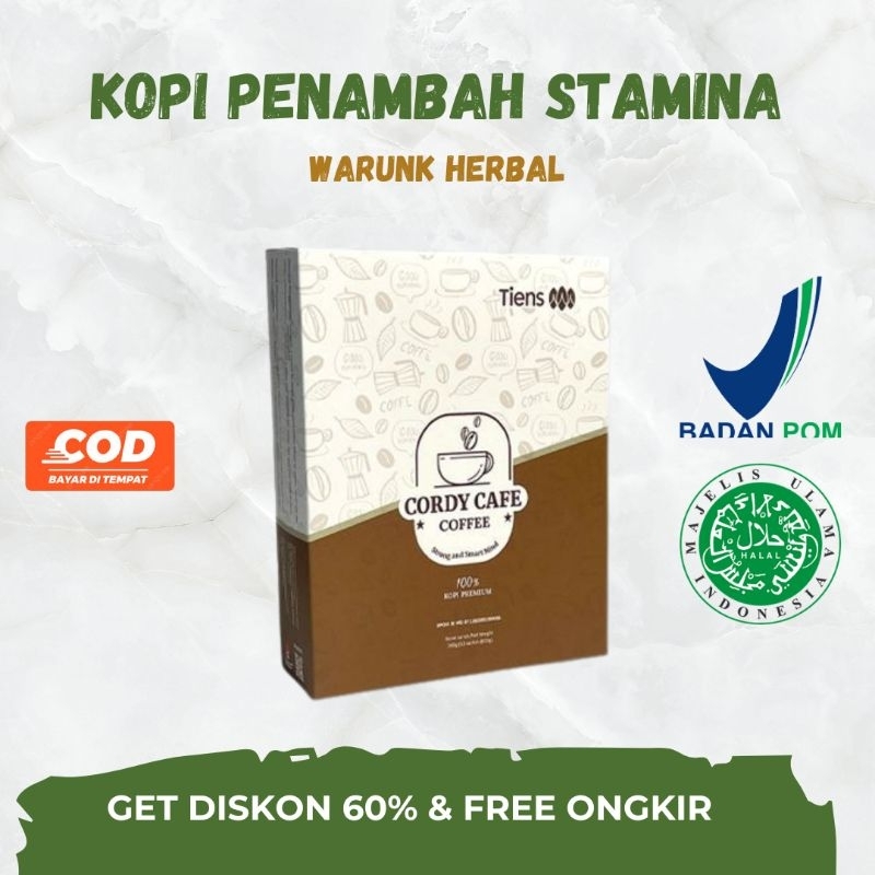 

Cordy Cafe Kopi Herbal Alami Penambah Stamina Pria Dewasa