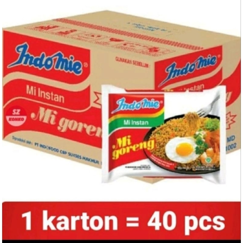

Indomie goreng 1 dus