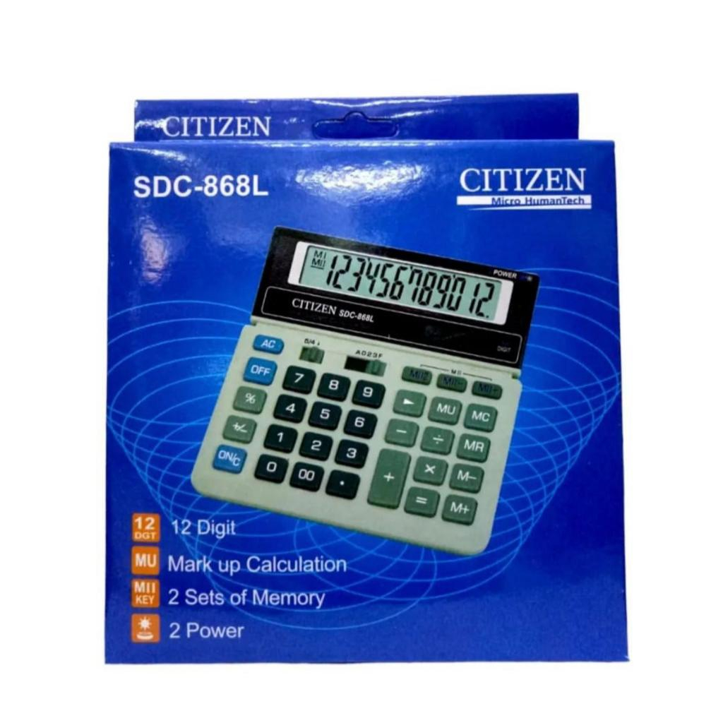 

CALCULATOR CITIZEN SDC-868L